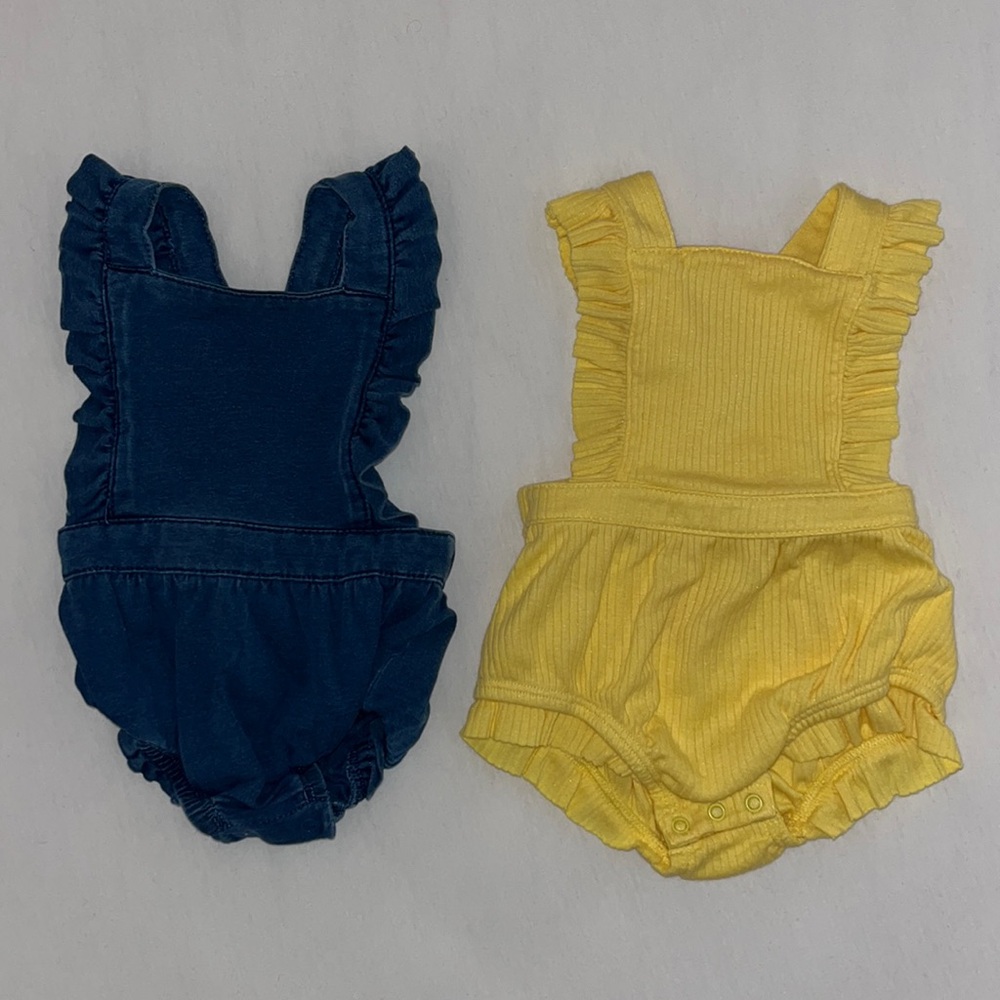 Baby Girl Rompers - NEW NEVER WORN